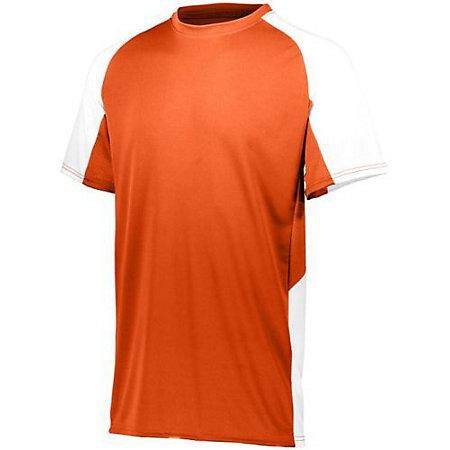 Youth Cutter Jersey Orange/white Single Soccer & Shorts