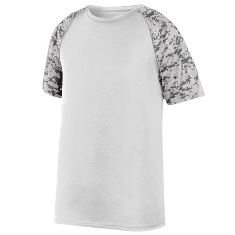 Color Block Digi Camo Jersey White/white Digi/silver Adult Baseball