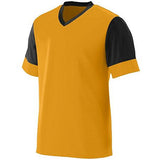 Camiseta Lightning para jóvenes Dorado / negro Single Soccer & Shorts