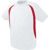 Youth Liberty Soccer Jersey White/scarlet Single & Shorts