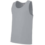 Training Tank Silver Grey Adult Basketball Single Jersey & Shorts