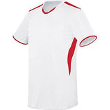 Youth Globe Jersey White/white Youth Single Soccer & Shorts