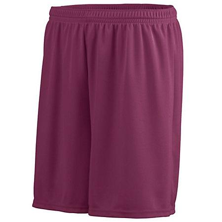 Youth Octane Shorts Maroon Single Soccer Jersey &