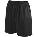 Girls Shortwave Shorts Black/white Softball