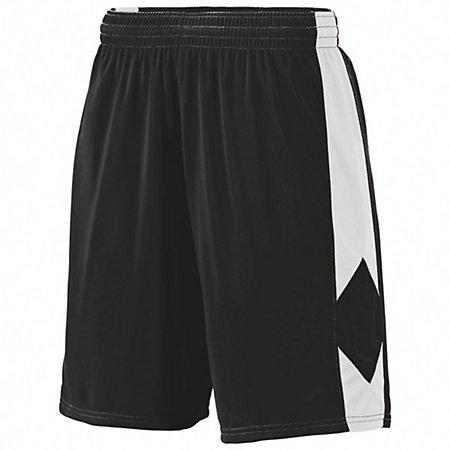 Block Out Shorts Black/white Adult Basketball Single Jersey &
