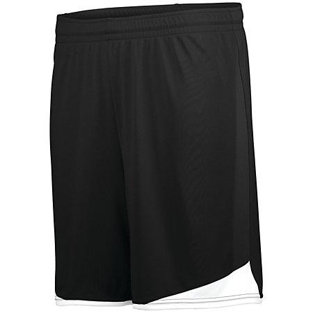 Pantalones cortos de fútbol Stamford para jóvenes, camiseta de fútbol individual negra / blanca y
