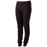 Ladies 60/40 Fleece Jogger Black Softball