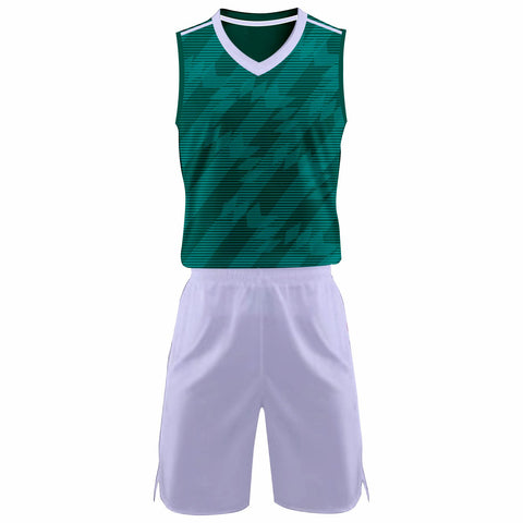 DFB NS Customizable Basketball Jersey With Optional Shorts