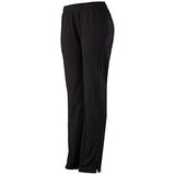 Ladies Solid Brushed Tricot Pant Black Basketball Single Jersey & Shorts