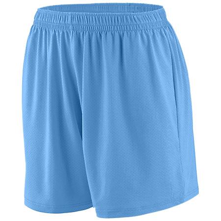 Ladies Inferno Shorts Columbia Blue Softball