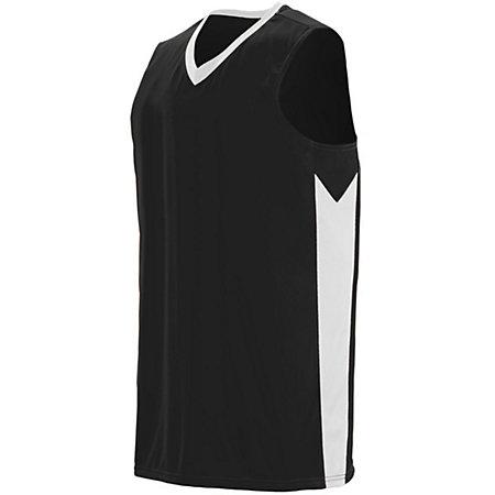 Youth Block Out Jersey Black/white Basketball Single & Shorts