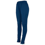 Pantalón de pierna cónica para mujer Softbol azul marino