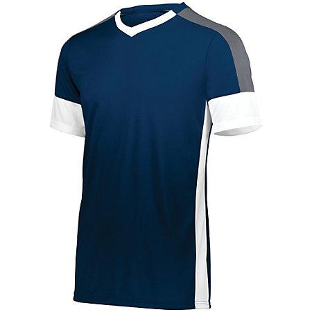 Youth Wembley Soccer Jersey Navy/white/graphite Single & Shorts