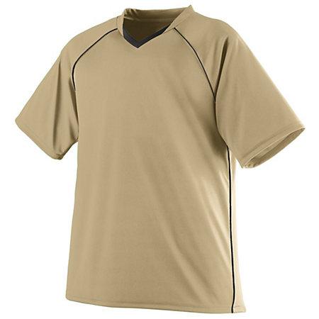 Camiseta juvenil Striker Vegas Gold / negro Single Soccer & Shorts