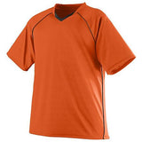 Camiseta de fútbol juvenil Striker naranja / negro Single Soccer & Shorts
