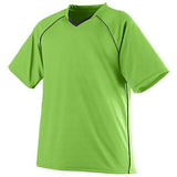Camiseta juvenil Striker Jersey lima / negro Single Soccer & Shorts