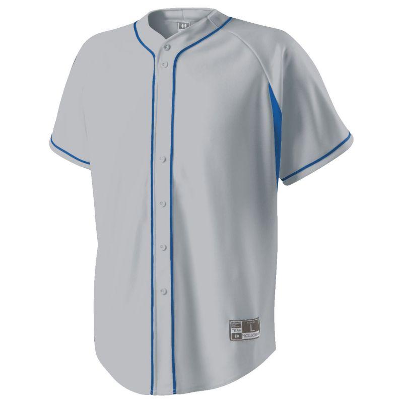 Ignite Jersey Blue Grey/navy Adult Baseball