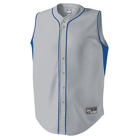 Fierce Jersey Blue Grey/navy Adult Baseball
