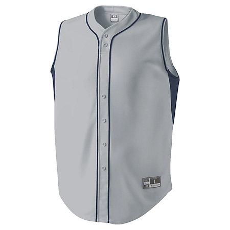 Fierce Jersey Blue Grey/royal Adult Baseball