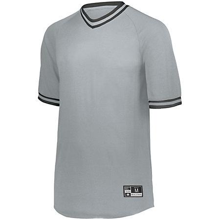 Camiseta de béisbol con cuello en V retro para jóvenes Vegas Gold / white / black