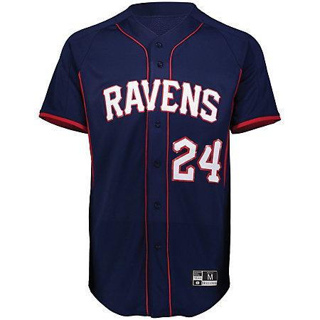 Game7 Full-Button Baseball Jersey Adult Baseball