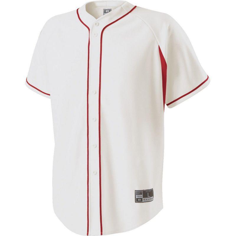 Youth Ignite Jersey White/scarlet Baseball