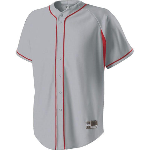 Youth Ignite Jersey Blue Grey/scarlet Baseball
