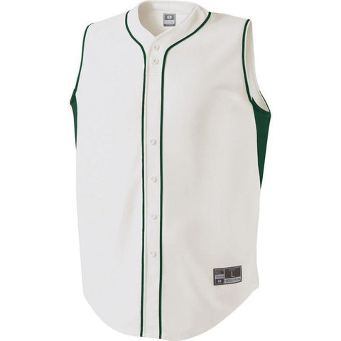 Youth Fierce Jersey White/navy Baseball