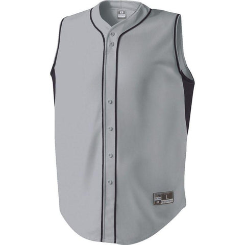 Youth Fierce Jersey Blue Grey/black Baseball