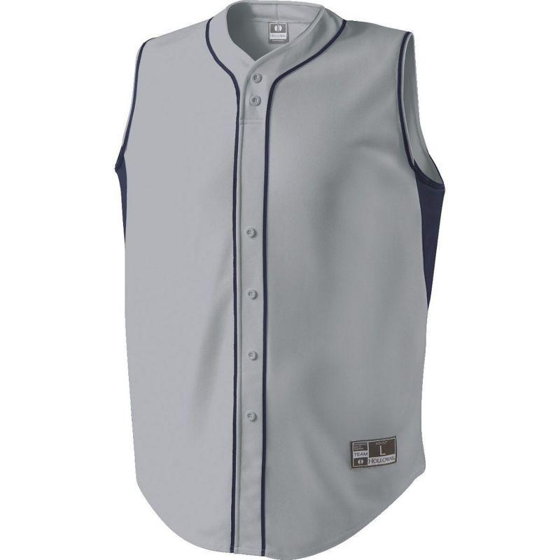 Youth Fierce Jersey Blue Grey/navy Baseball
