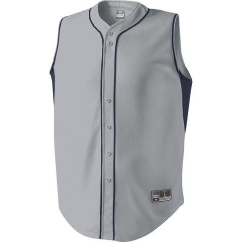 Youth Fierce Jersey Blue Grey/navy Baseball