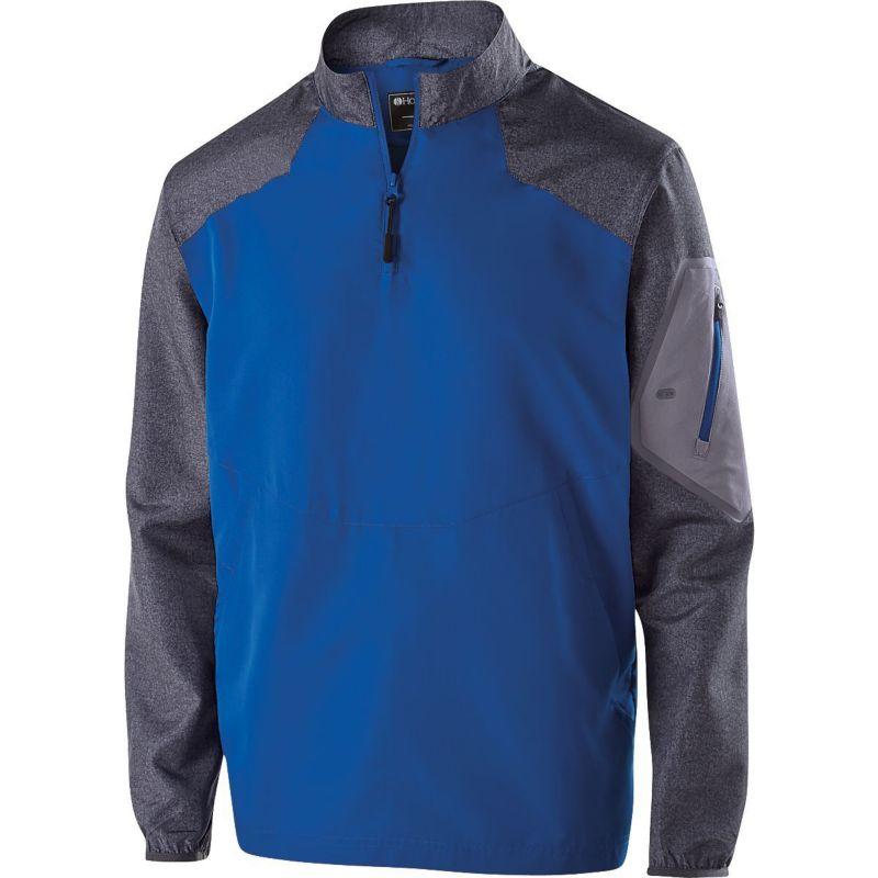 Youth Painder Pullover Carbon Print/royal Baseball