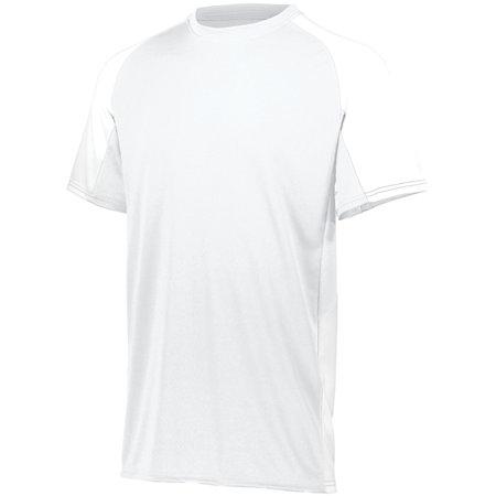 Camiseta de fútbol juvenil Cutter Jersey blanco / blanco Single Soccer & Shorts