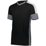 Camiseta de fútbol Wembley para jóvenes negro / grafito / blanco individuales y pantalones cortos