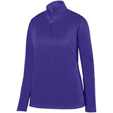 Ladies Wicking Fleece Pullover Purple Basketball Single Jersey & Shorts