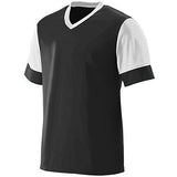 Camiseta de fútbol y pantalones cortos para jóvenes Lightning negro / blanco