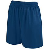 Girls Shortwave Shorts Navy/white Softball