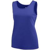 Ladies Training Tank Purple Basketball Single Jersey & Shorts