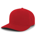 COTTON-POLY HOOK-AND-LOOP ADJUSTABLE CAP