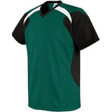 Youth Tempest Soccer Jersey Forest/black/white Single & Shorts