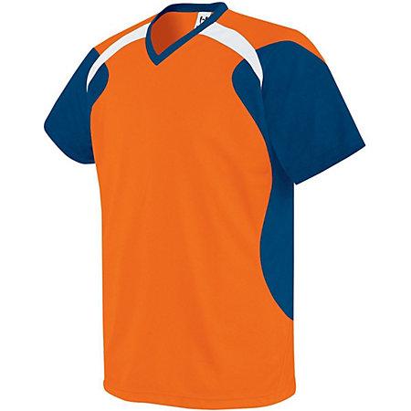 Youth Tempest Soccer Jersey Purple/black/white Single & Shorts