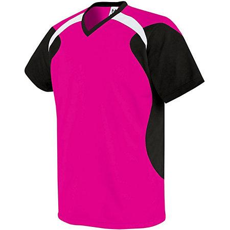 Youth Tempest Soccer Jersey Royal/black/white Single & Shorts