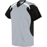 Youth Tempest Soccer Jersey White/black/black Single & Shorts