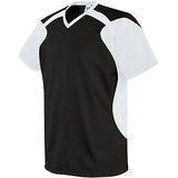 Youth Tempest Soccer Jersey Black/white/white Single & Shorts