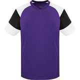 Youth Munro Jersey Purple/black/white Single Soccer & Shorts