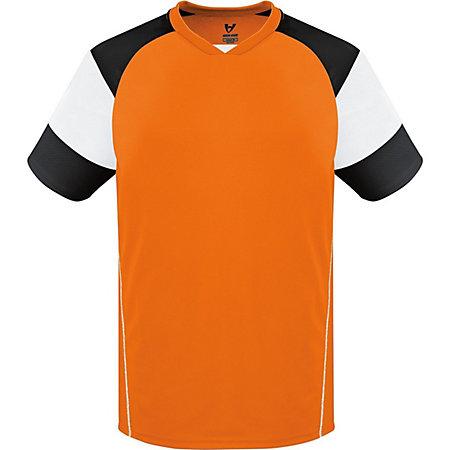 Youth Munro Jersey Orange/white/black Single Soccer & Shorts