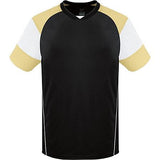 Youth Munro Jersey Black/white/vegas Gold Single Soccer & Shorts