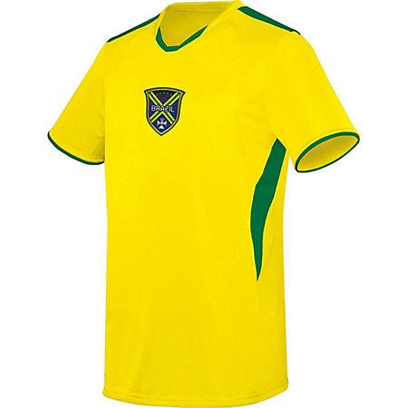 Youth Globe International Jersey Brazil Single Soccer & Shorts