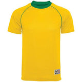 Conversion Reversible Jersey Athletic Gold/kelly Adult Single Soccer & Shorts
