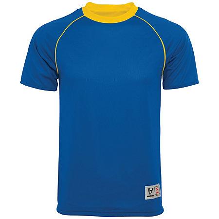 Conversión Reversible Jersey Royal / Athletic Gold Adult Single Soccer & Shorts